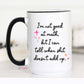 I'm Not Good at Math, BUT Coffee Mug