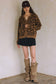 Wild About You Leopard Button-Down Sweater