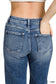 Cuffed Straight Denim