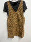 Leopard Denim Skirtall