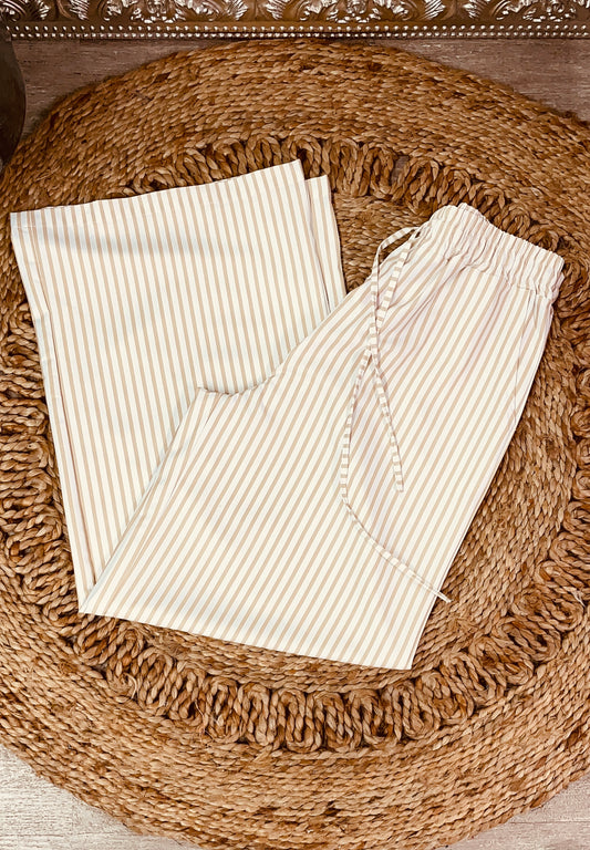 Striped Flowy Pants
