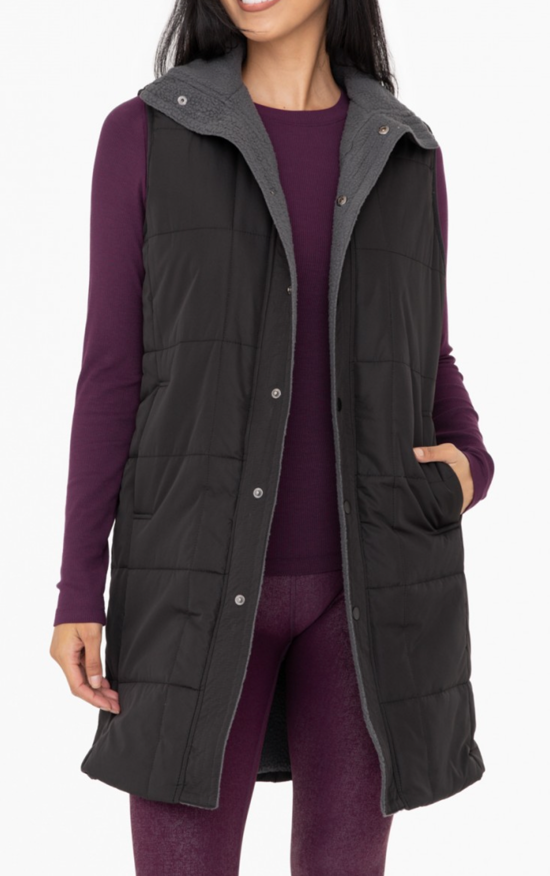 Sherpa Long Vest