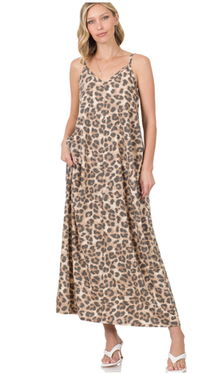 Leopard Maxi Dress
