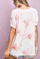 Vintage Flower Print Tee