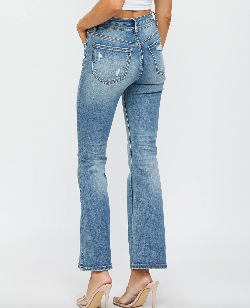 Mica Mid Rise Boot Cut