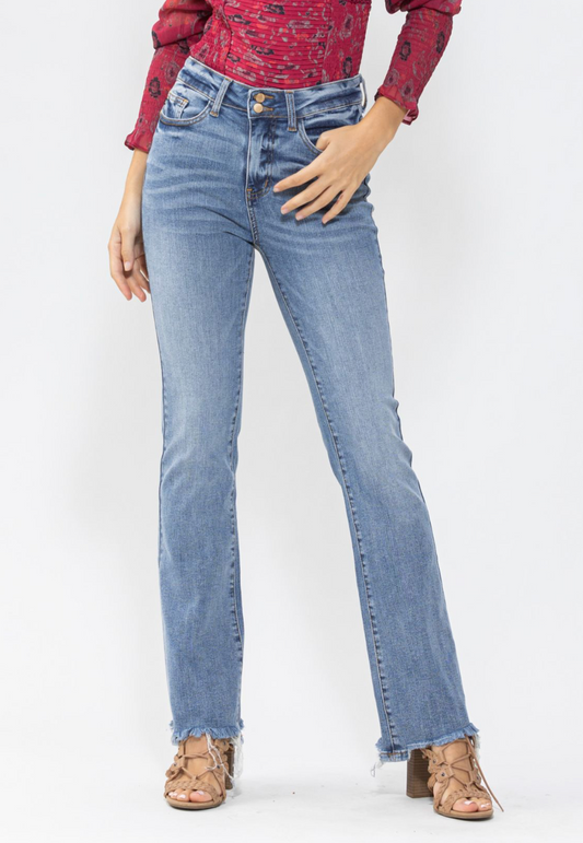 Judy Blue High Waist Double Button Denim