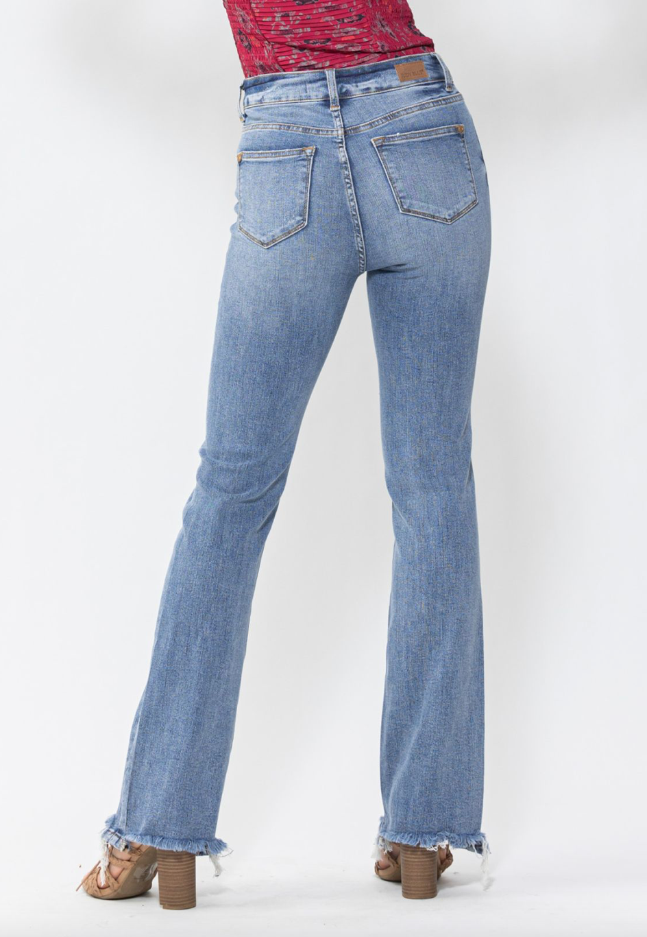 Judy Blue High Waist Double Button Denim