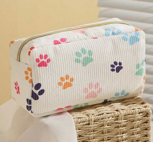 Corduroy Cosmetic Bag