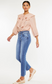 KanCan High Rise Straight Double Button