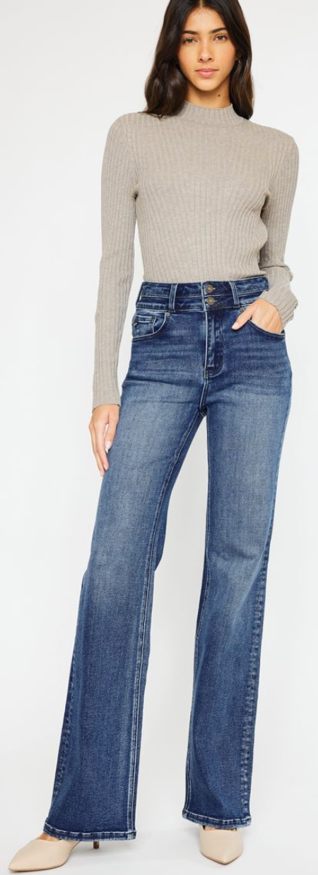 KanCan High Rise Long Inseam