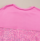 Sequin Patchwork Sweatshirt