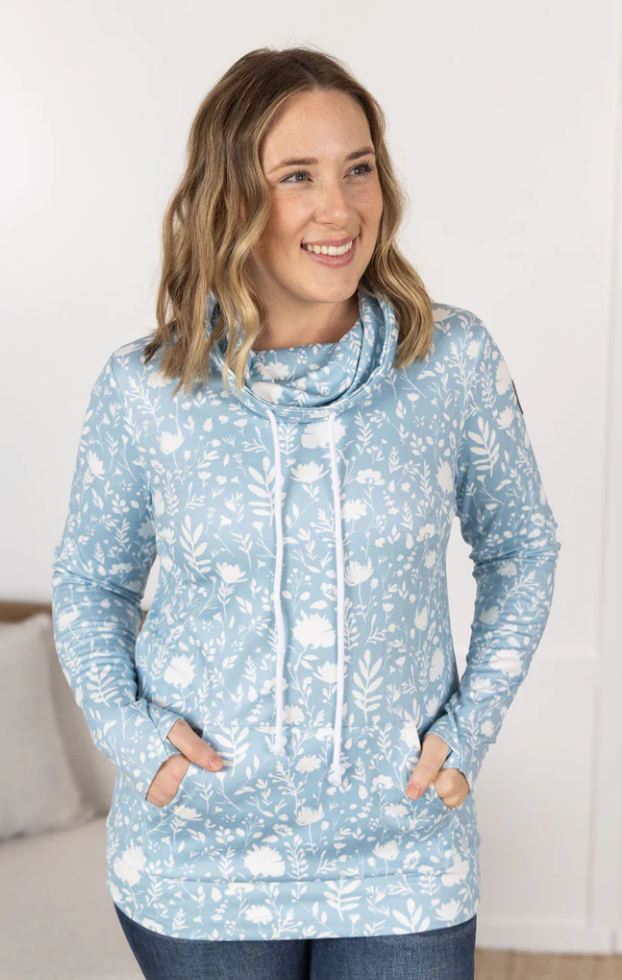 Exclusive MM Dreamy Meadows Funnel Neck Sweatshirt