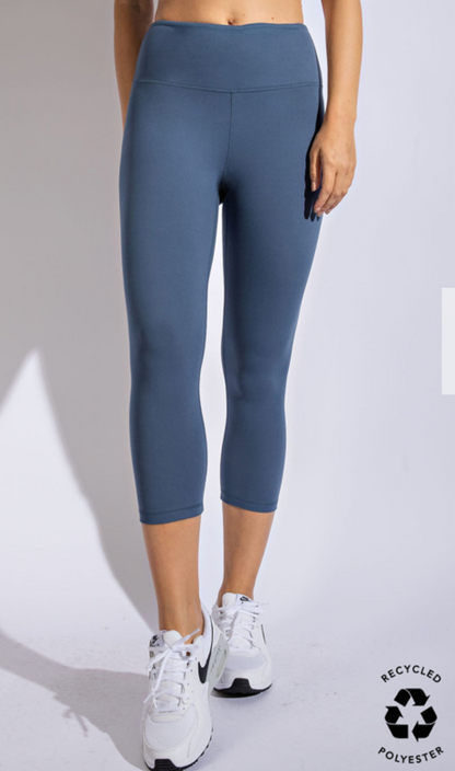 Butter Soft Basic Capri Yoga Leggings