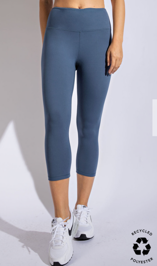 Butter Soft Basic Capri Yoga Leggings