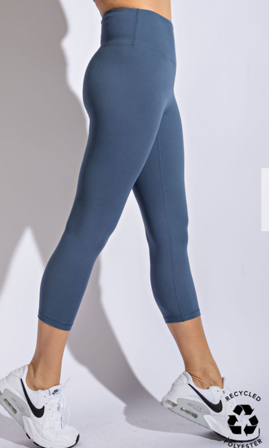 Butter Soft Basic Capri Yoga Leggings