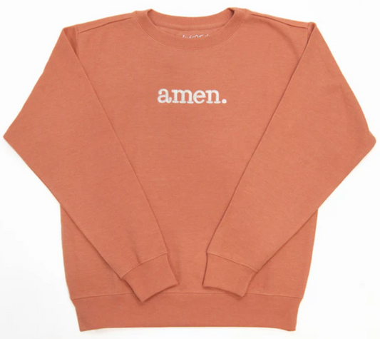 ✨ Amen Embroidered Sweatshirt ***PRE-ORDER***