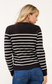 ✨ Trendy Ribbed Cardigan – Black & White Stripe ✨