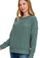 Brushed Hacci Drop Shoulder Sweater