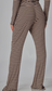 Soft Modal Striped Pants with Drawstring