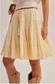Golden Hour Tiered Midi Skirt