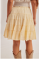 Golden Hour Tiered Midi Skirt