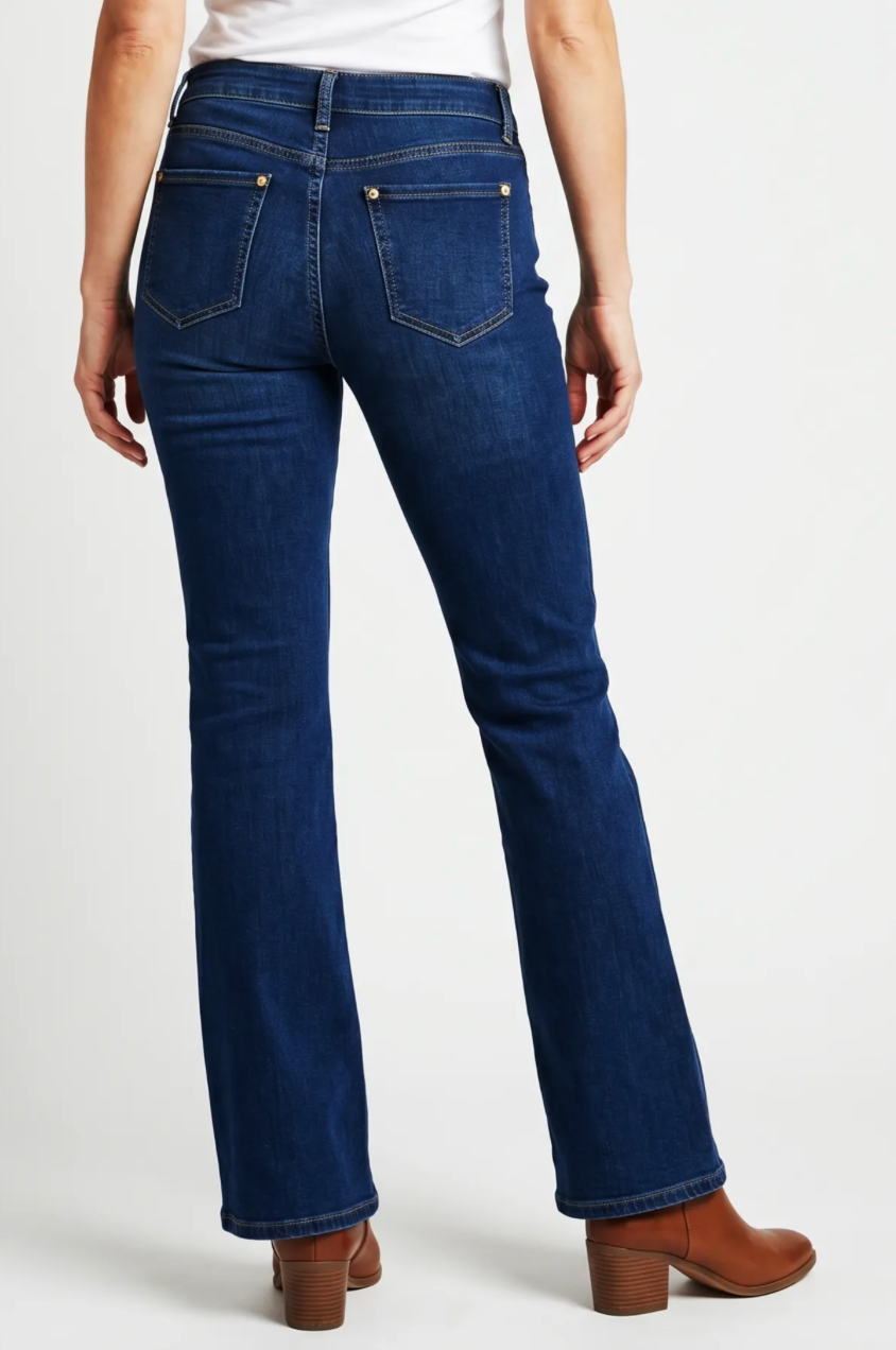 Midnight Muse Dark Wash Bootcut Jeans