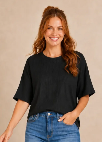 The Edge of Easy Ribbed Top