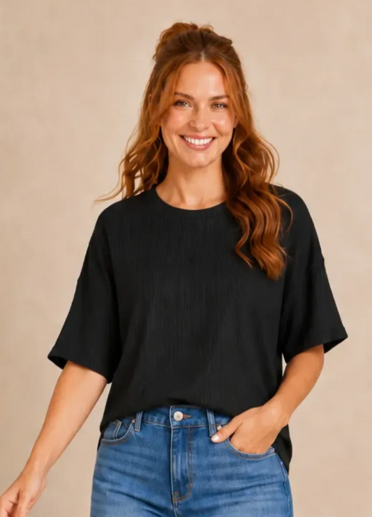 The Edge of Easy Ribbed Top