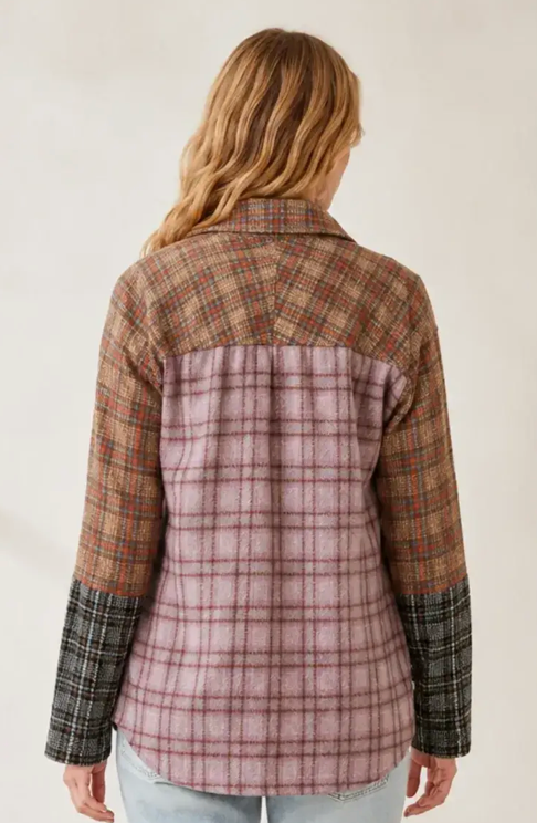 Plaid to the Bone Shacket