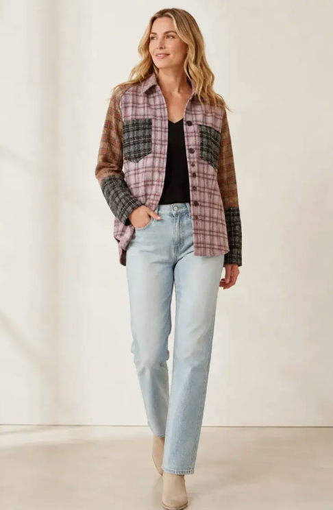 Plaid to the Bone Shacket
