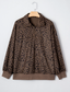 Wild Side Leopard Corduroy Quarter-Zip