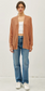 Dolman Sleeve Open Front Cardigan