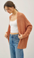 Dolman Sleeve Open Front Cardigan
