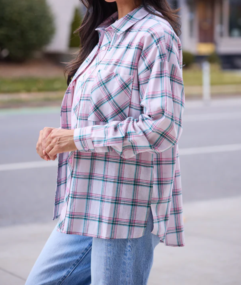 Pink Christmas Plaid
