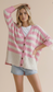 Popcorn Textured Oversized Cardigan