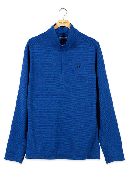 Men's Blue Quarter Zip
