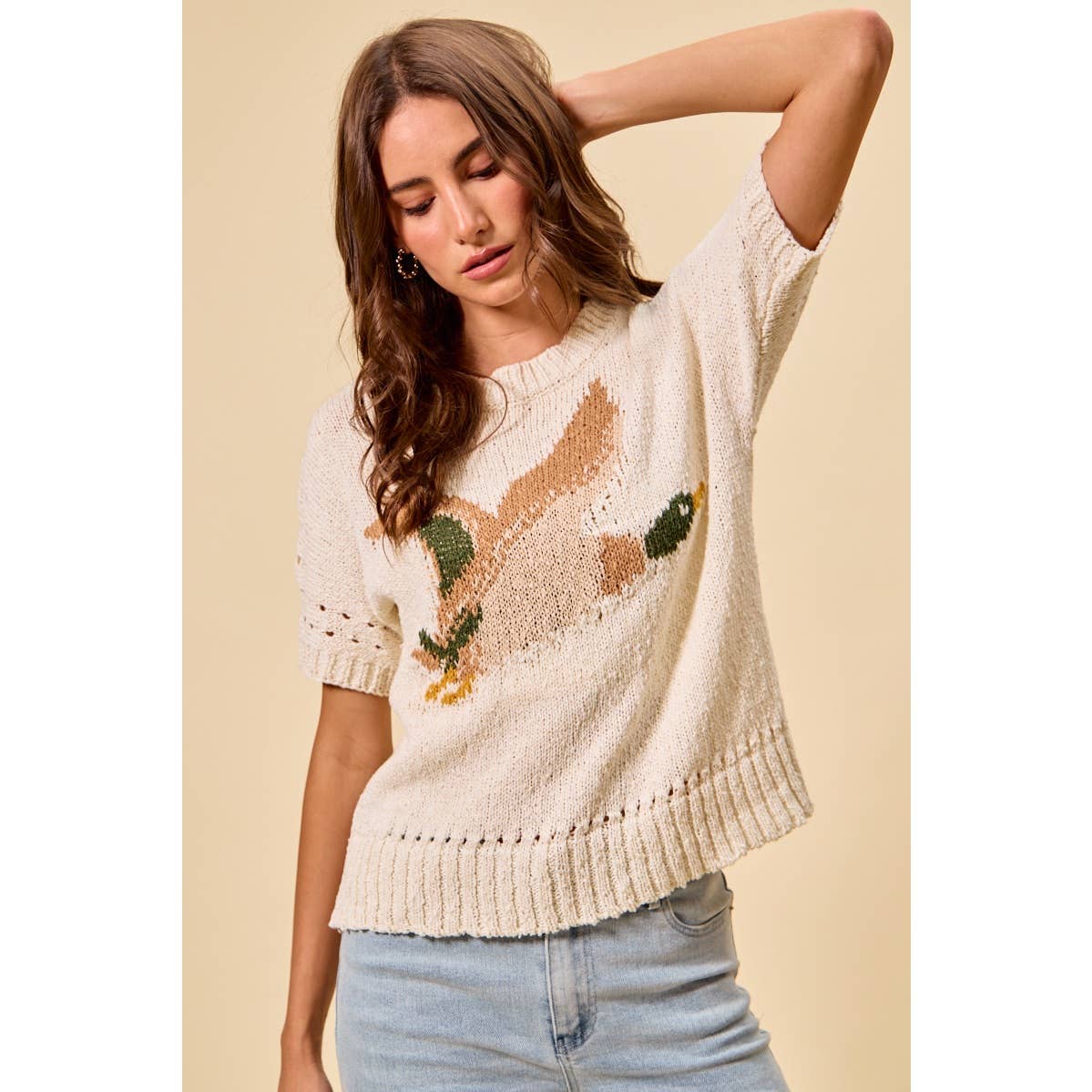 Lucky Duck Sweater Top
