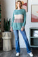 Ribbed Colorblock Top