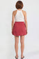 Easy Days Cotton Gauze Cargo Skort