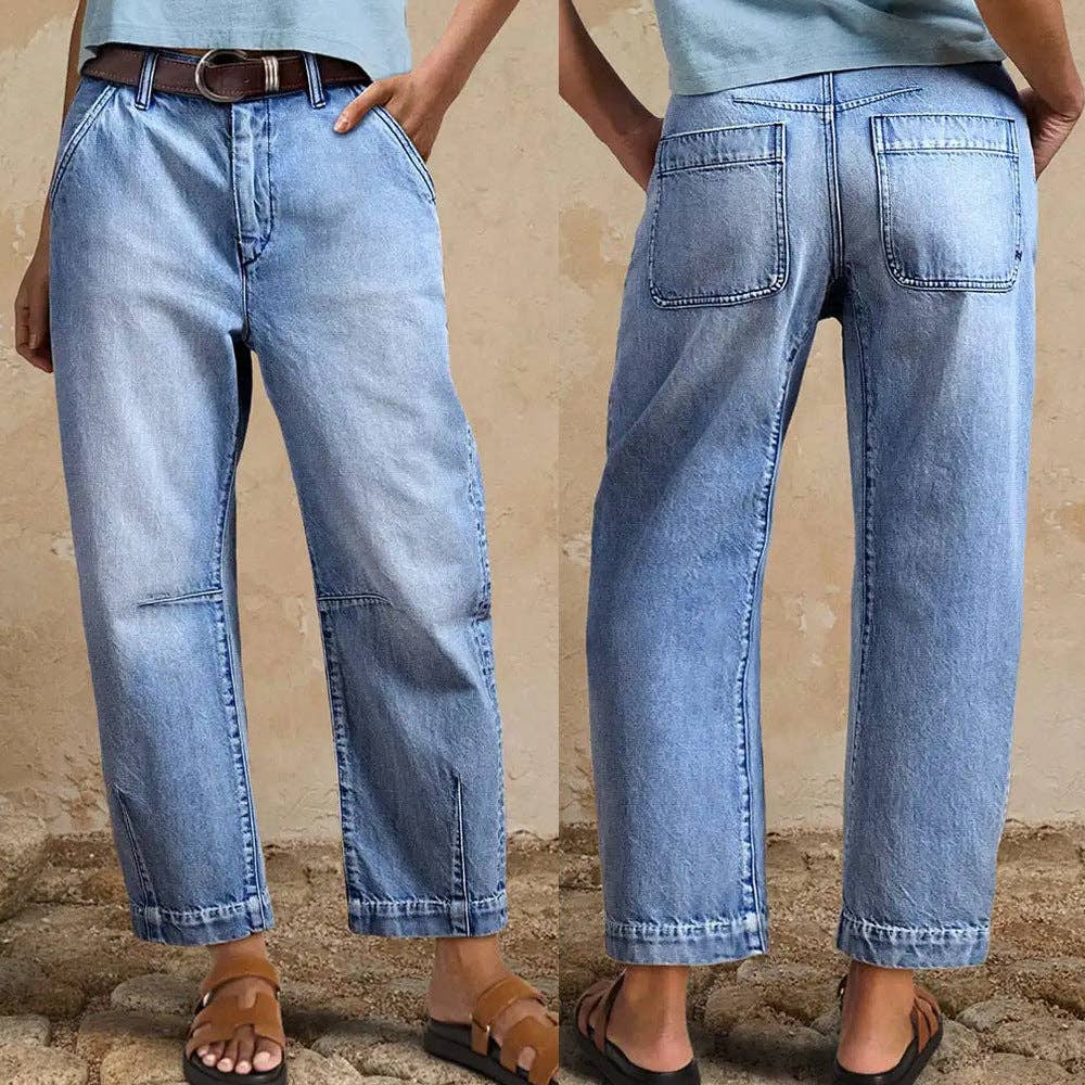 Weekend Wanderer Cropped Denim Pants