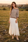 Striped Backstory Contrast Trim Sweater