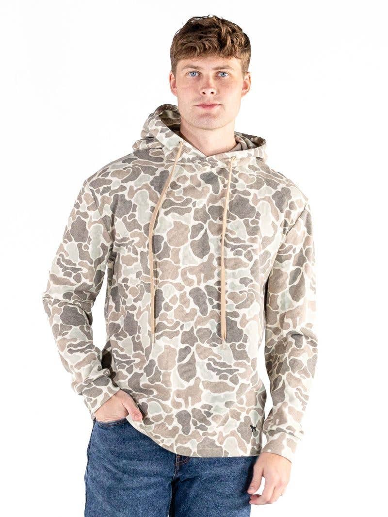 Simply Southern Camo Thermal Hoodie