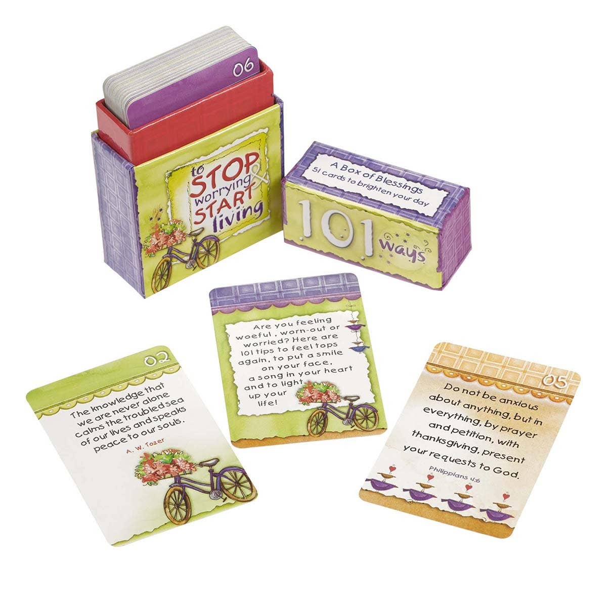 Box of Blessings Stop Worrying and Start Living