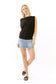Black Sleeveless Sweater