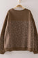 Ditsy Floral Quilted Pullover
