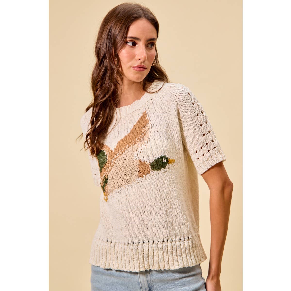 Lucky Duck Sweater Top