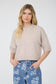 Simply Styled Exposed Seam Sweater