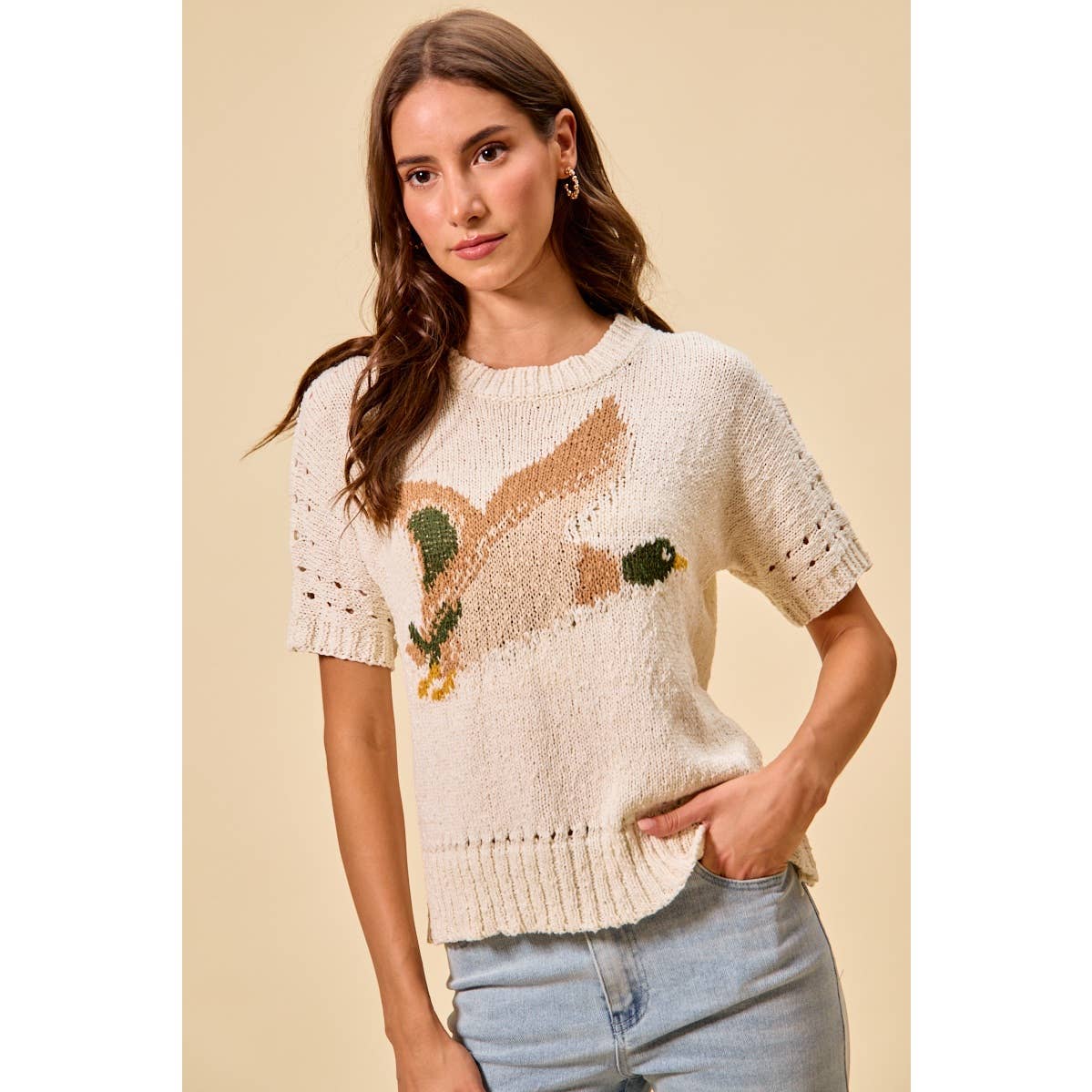 Lucky Duck Sweater Top