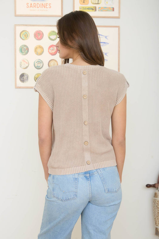 Desert Days Acid Wash Top