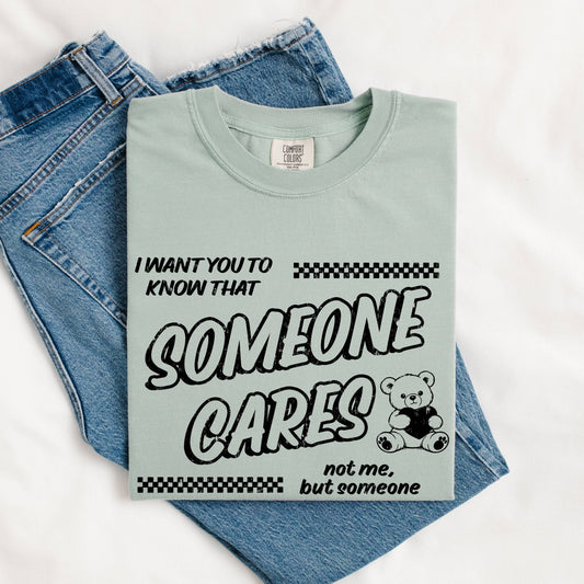 Someone Cares Teddy Bear Tee
